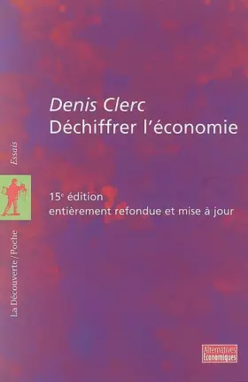 Couverture du produit · Déchiffrer l'économie