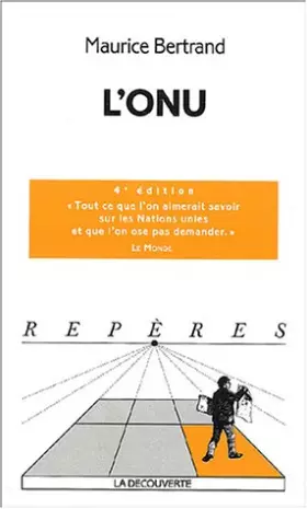 Couverture du produit · L'ONU