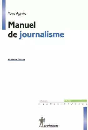 Couverture du produit · Manuel de journalisme