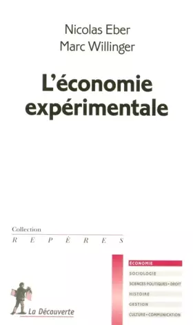 Couverture du produit · L'économie expérimentale