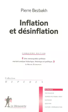 Couverture du produit · Inflation et désinflation
