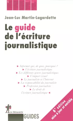 Couverture du produit · Le guide de l'écriture journalistique