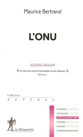Couverture du produit · L'ONU