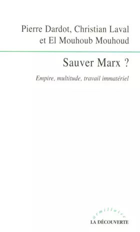 Couverture du produit · Sauver Marx ?