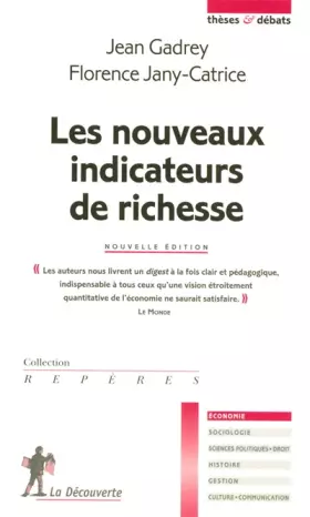 Couverture du produit · NOUVEAUX INDICATEURS RICHESSE