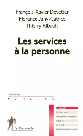 Couverture du produit · Les services à la personne