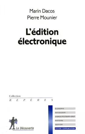 Couverture du produit · L'édition électronique