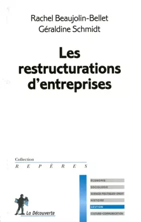 Couverture du produit · Les restructurations d'entreprises