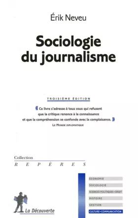 Couverture du produit · SOCIOLOGIE DU JOURNALISME