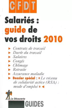 Couverture du produit · Salariés : guide de vos droits