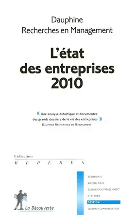 Couverture du produit · L'état des entreprises