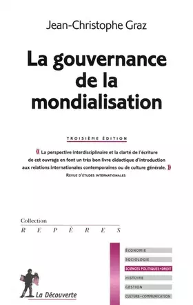 Couverture du produit · GOUVERNANCE DE LA MONDIALISATI