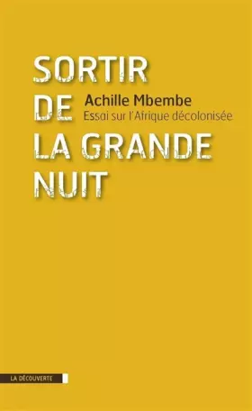 Couverture du produit · SORTIR DE LA GRANDE NUIT