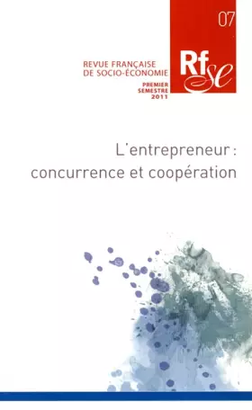 Couverture du produit · RFSE.7 L'entrepreneur : concurrence et coopération