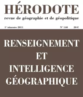 Couverture du produit · Renseignement et intelligence géographique