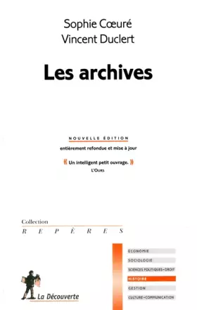 Couverture du produit · Les archives