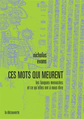 Couverture du produit · Ces mots qui meurent
