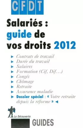 Couverture du produit · SALARIES GUIDE VOS DROITS 2012