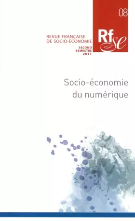 Couverture du produit · Socio-économie du numérique (08)