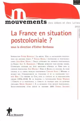 Couverture du produit · La France en situation postcoloniale ?