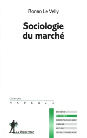 Couverture du produit · Sociologie du marché