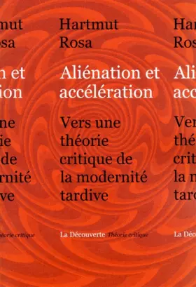 Couverture du produit · Aliénation et accélération