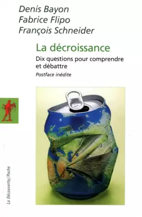 Couverture du produit · La décroissance