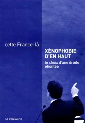 Couverture du produit · Xénophobie d'en haut