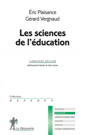 Couverture du produit · Les sciences de l'éducation