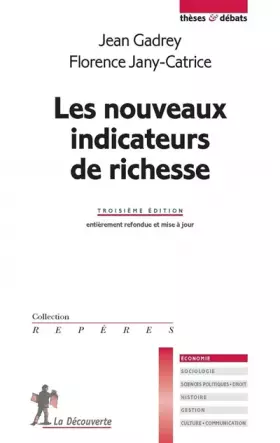 Couverture du produit · Les nouveaux indicateurs de richesse