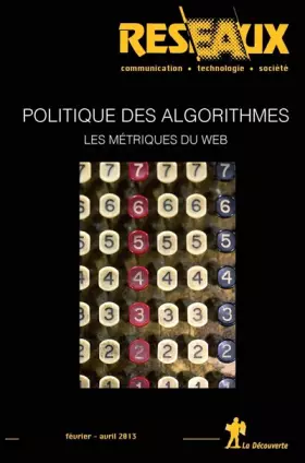 Couverture du produit · Politique des algorithmes