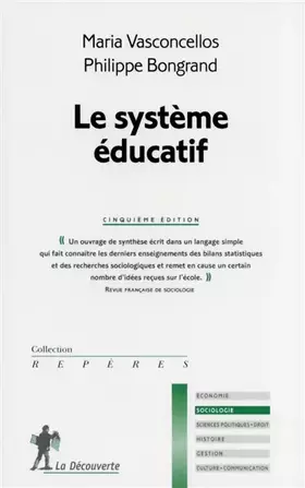 Couverture du produit · Le système éducatif