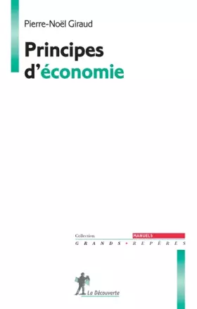 Couverture du produit · Principes d'économie