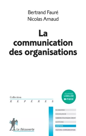 Couverture du produit · La communication des organisations