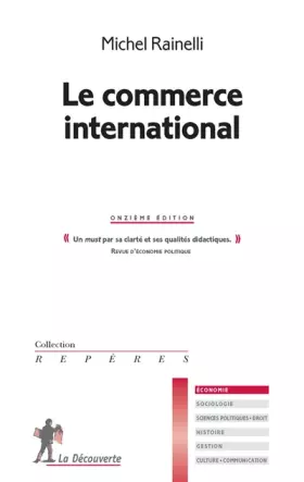 Couverture du produit · Le commerce international