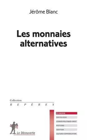 Couverture du produit · Les monnaies alternatives