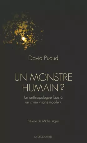 Couverture du produit · Un monstre humain ?