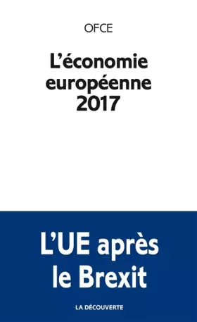 Couverture du produit · L'économie européenne 2017