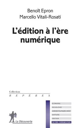 Couverture du produit · L'édition à l'ère numérique