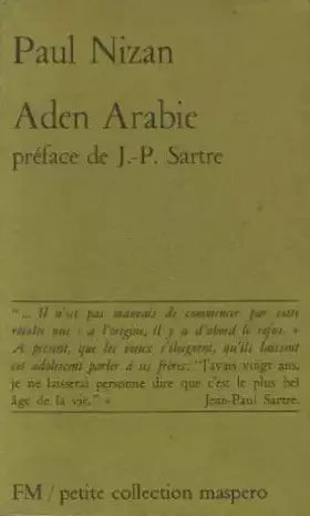 Couverture du produit · Aden arabie