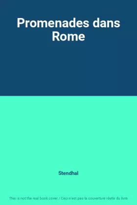 Couverture du produit · Promenades dans Rome