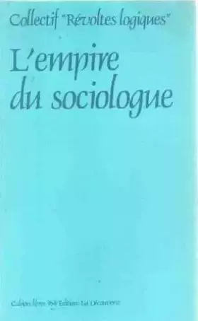 Couverture du produit · L'Empire du sociologue