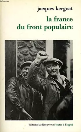 Couverture du produit · La France du Front Populaire