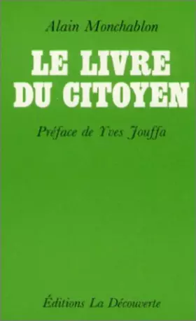 Couverture du produit · Le livre du citoyen