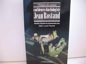 Couverture du produit · Confidences d'un biologiste