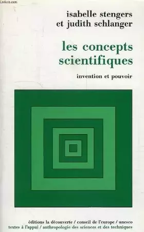 Couverture du produit · Les concepts scientifiques