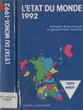 Couverture du produit · Etat du monde, 1992