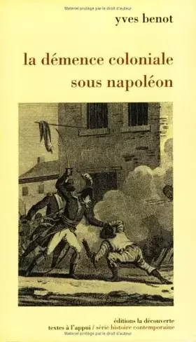 Couverture du produit · La Démence coloniale sous Napoléon