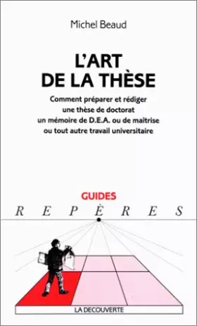 Couverture du produit · L'art de la thèse