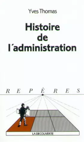 Couverture du produit · Histoire de l'administration